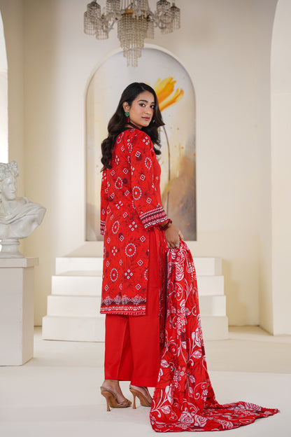 Rang Reza By Anaya Noor Embroidered Bana Dora 3PC