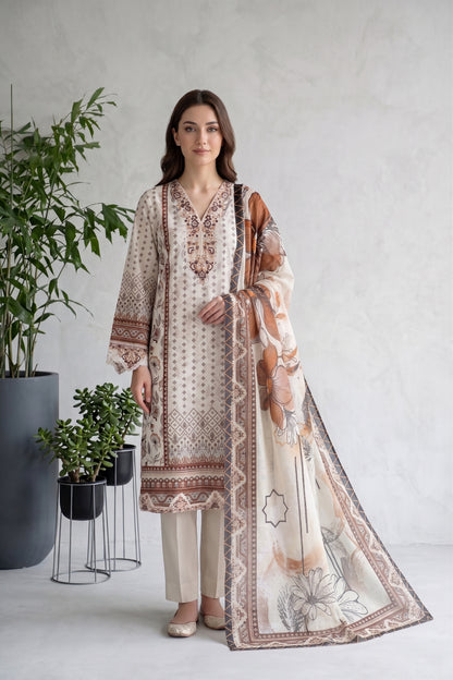 Gulnaar By Anaya Noor Digital Printed Lawn 3PC
