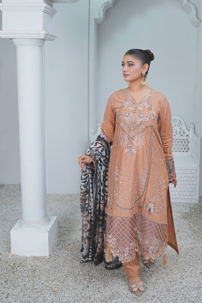 Silk & Stories Luxury Heavy Embroidered 3PC