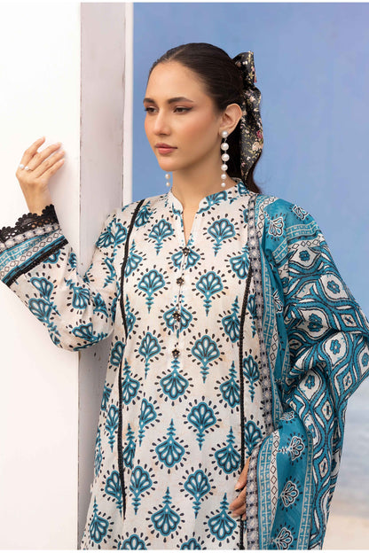 Rang Reza Digital Printed Lawn 3PC