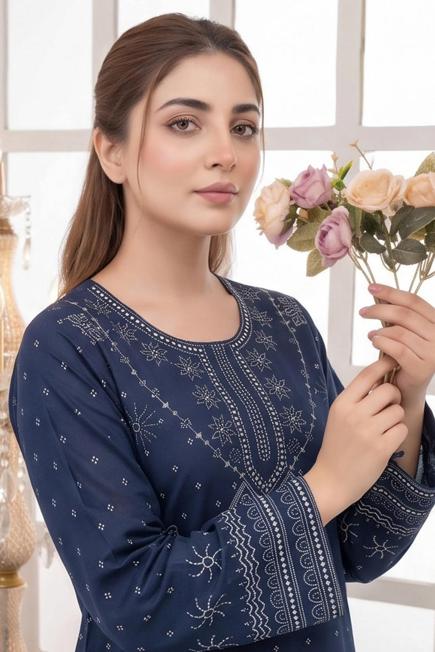 Mashaim Digital Printed Khaddar 3PC
