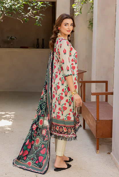 Naqsh Luxury Printed Lawn 3-PC
