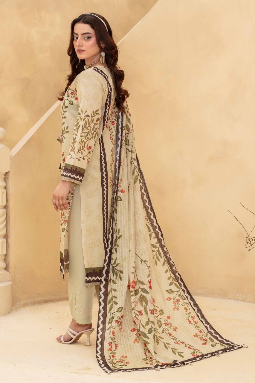 Fabiha By Feroza Digital Printed Lawn 3PC