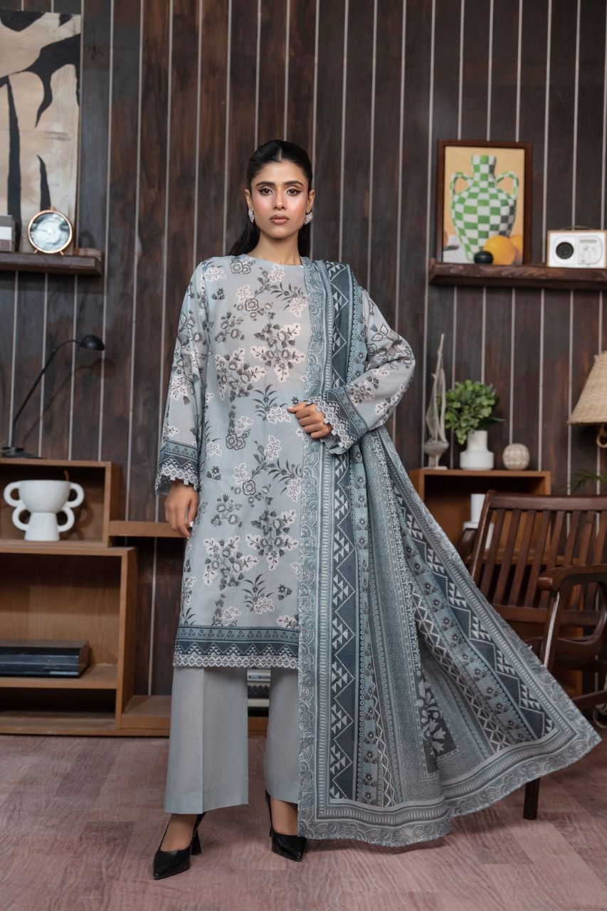 Nigaah By Safa Noor Digital Printed Lawn 3PC