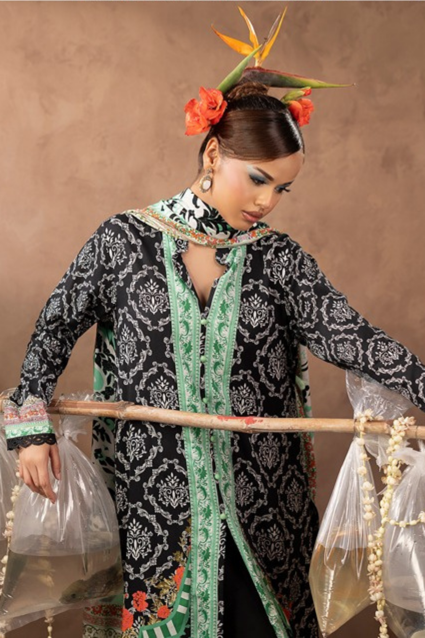 Paltar Premium Marina Printed 3PC