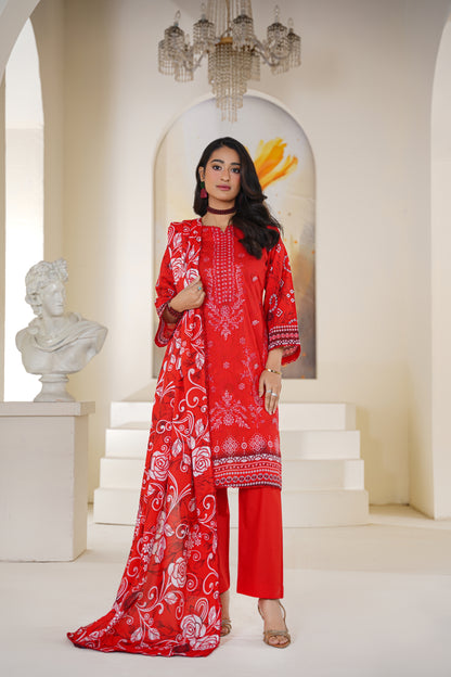 Rang Reza By Anaya Noor Embroidered Bana Dora 3PC