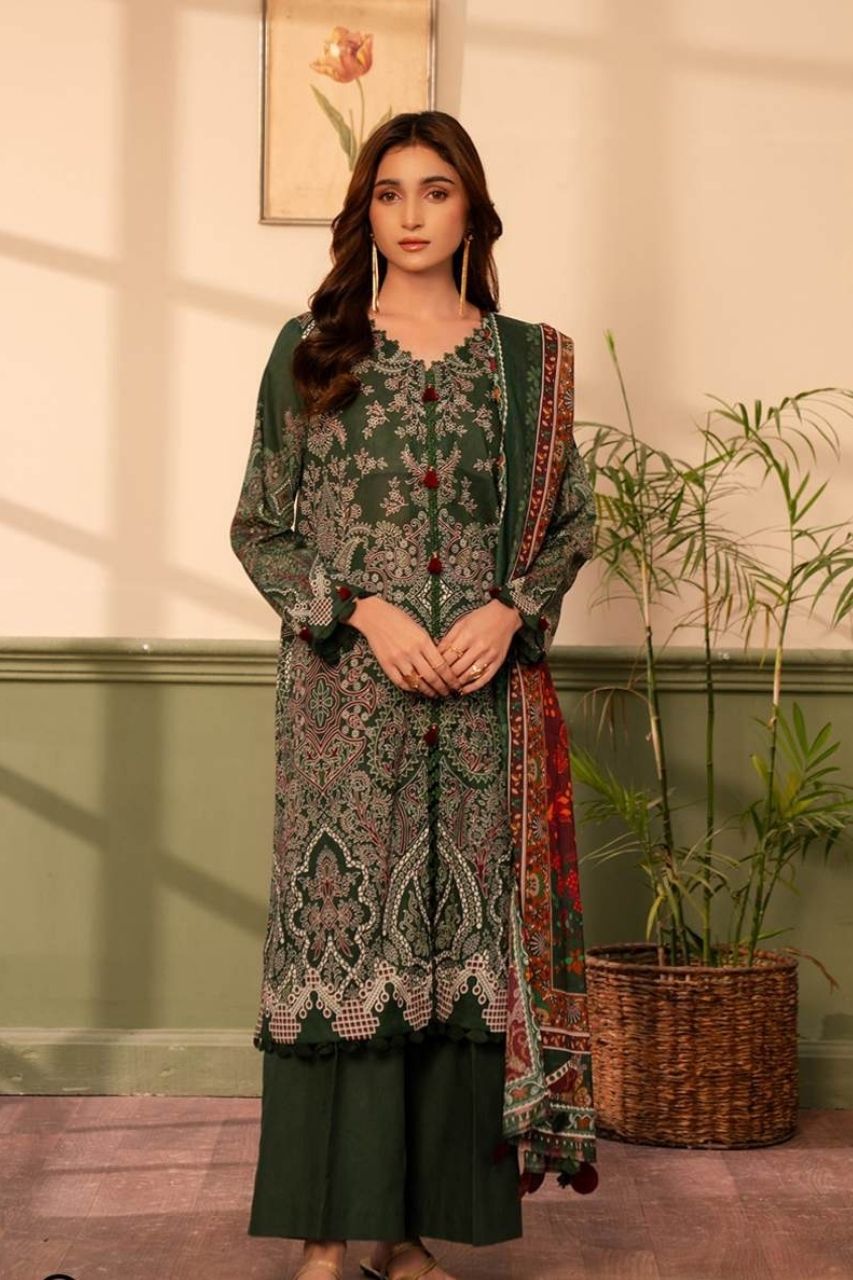 Raiha Premium Printed Lawn 3PC