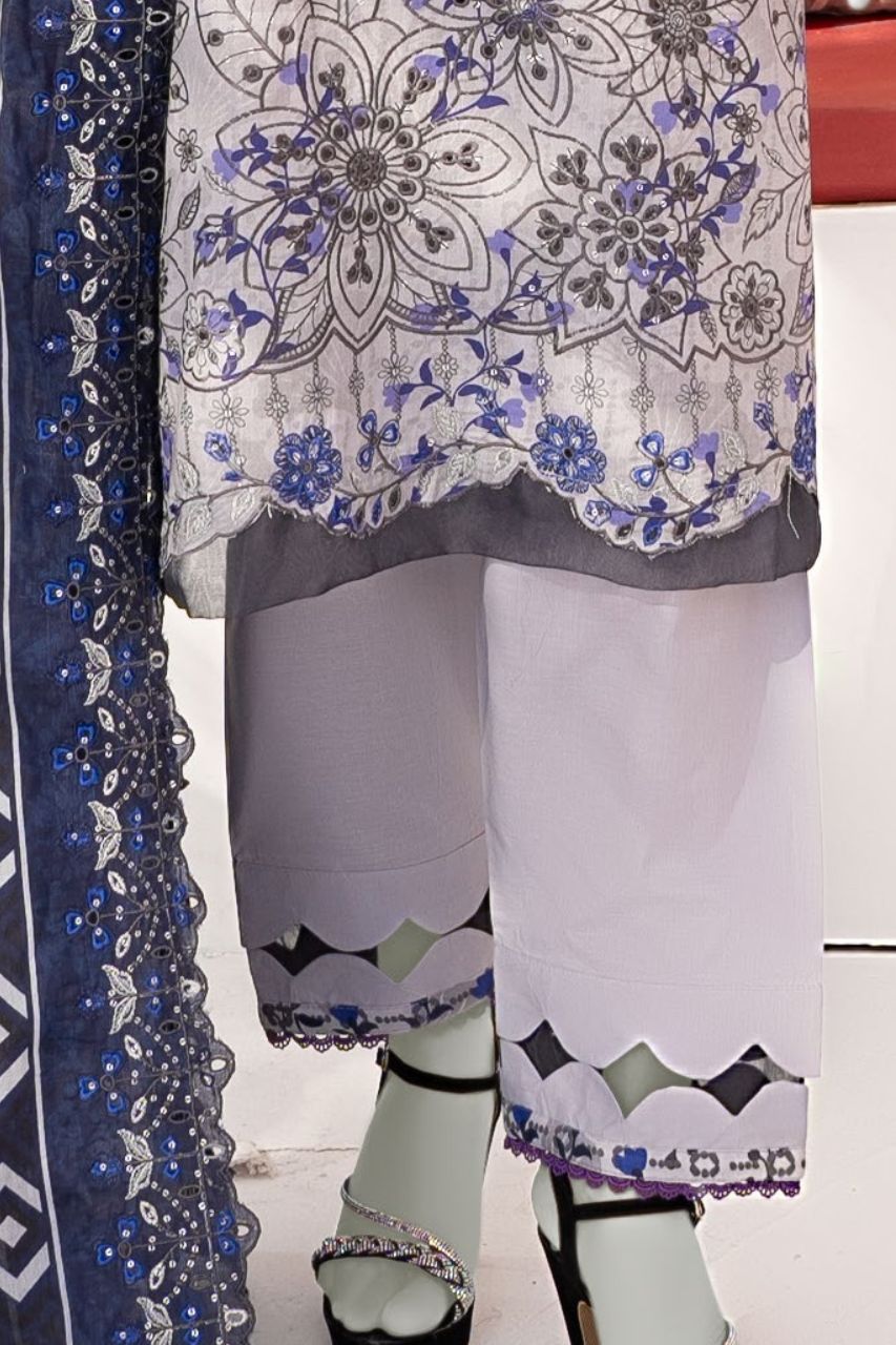 Seher By Almeerah Luxury Printed Embroidered Lawn 3PC