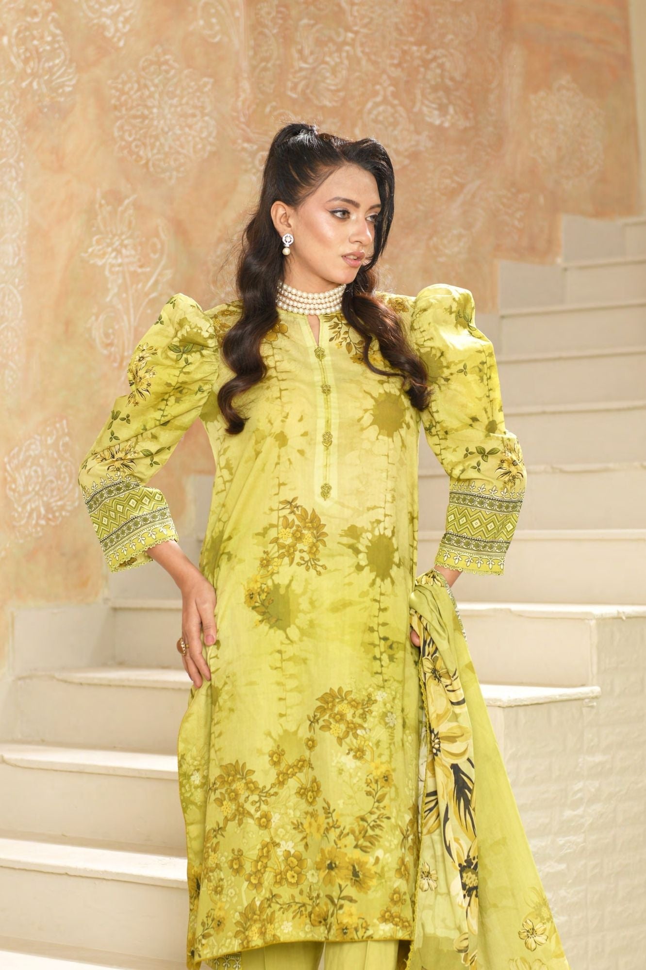 Reemse Digital Printed Lawn 3PC