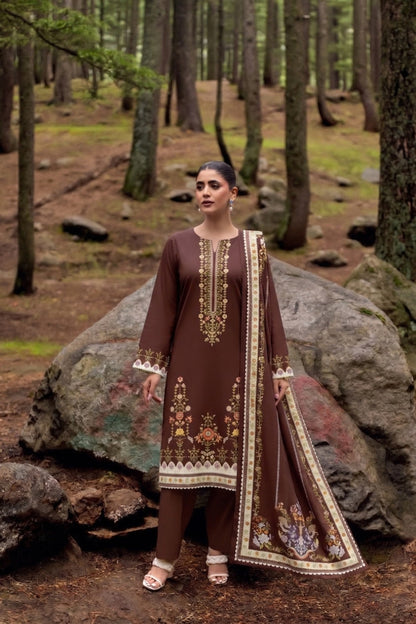 Mirha By Shanaya Digital Printed Marina Leather 3PC