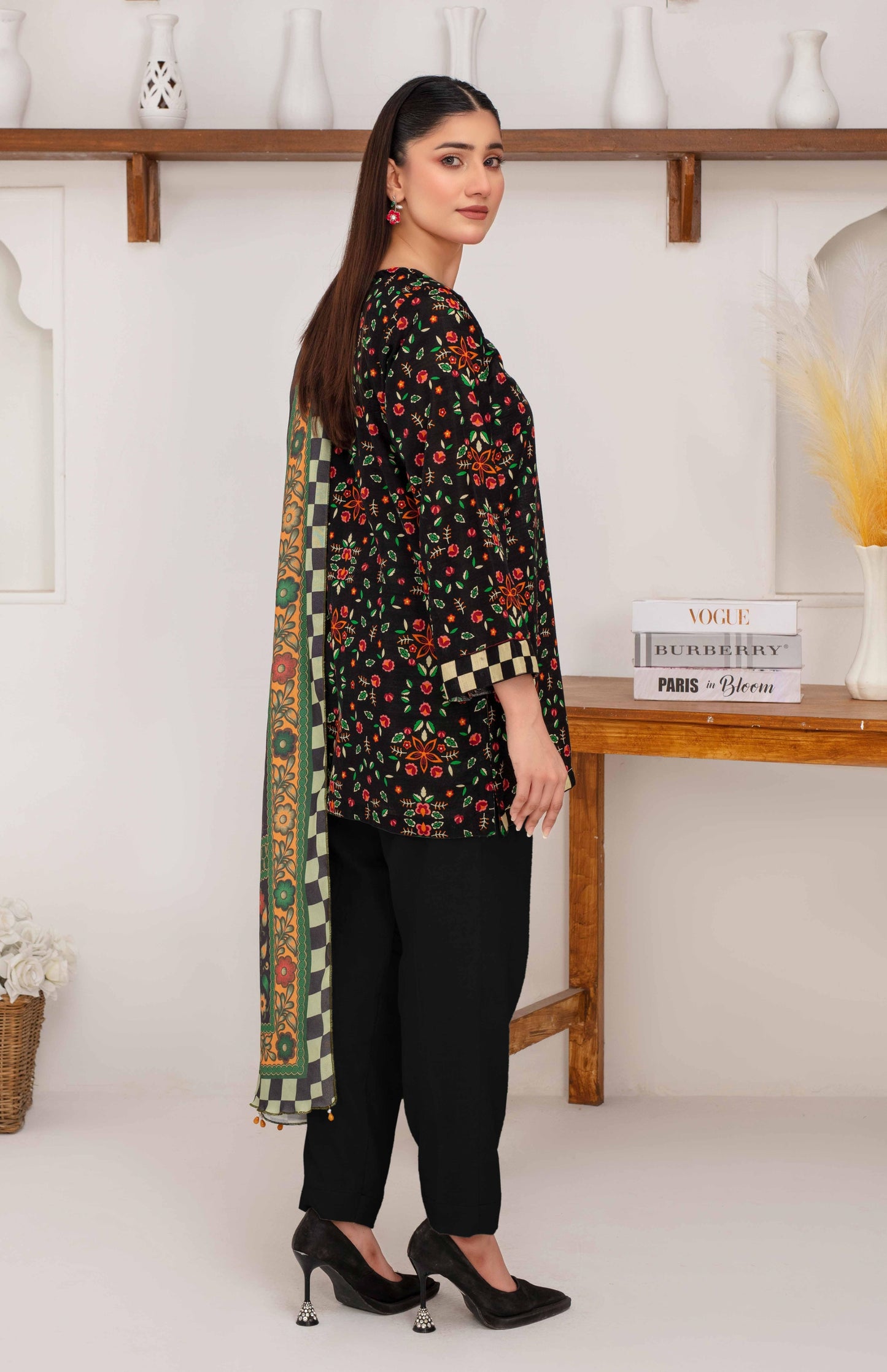 Mehar By Fiza Noor Printed Khaddar 3PC