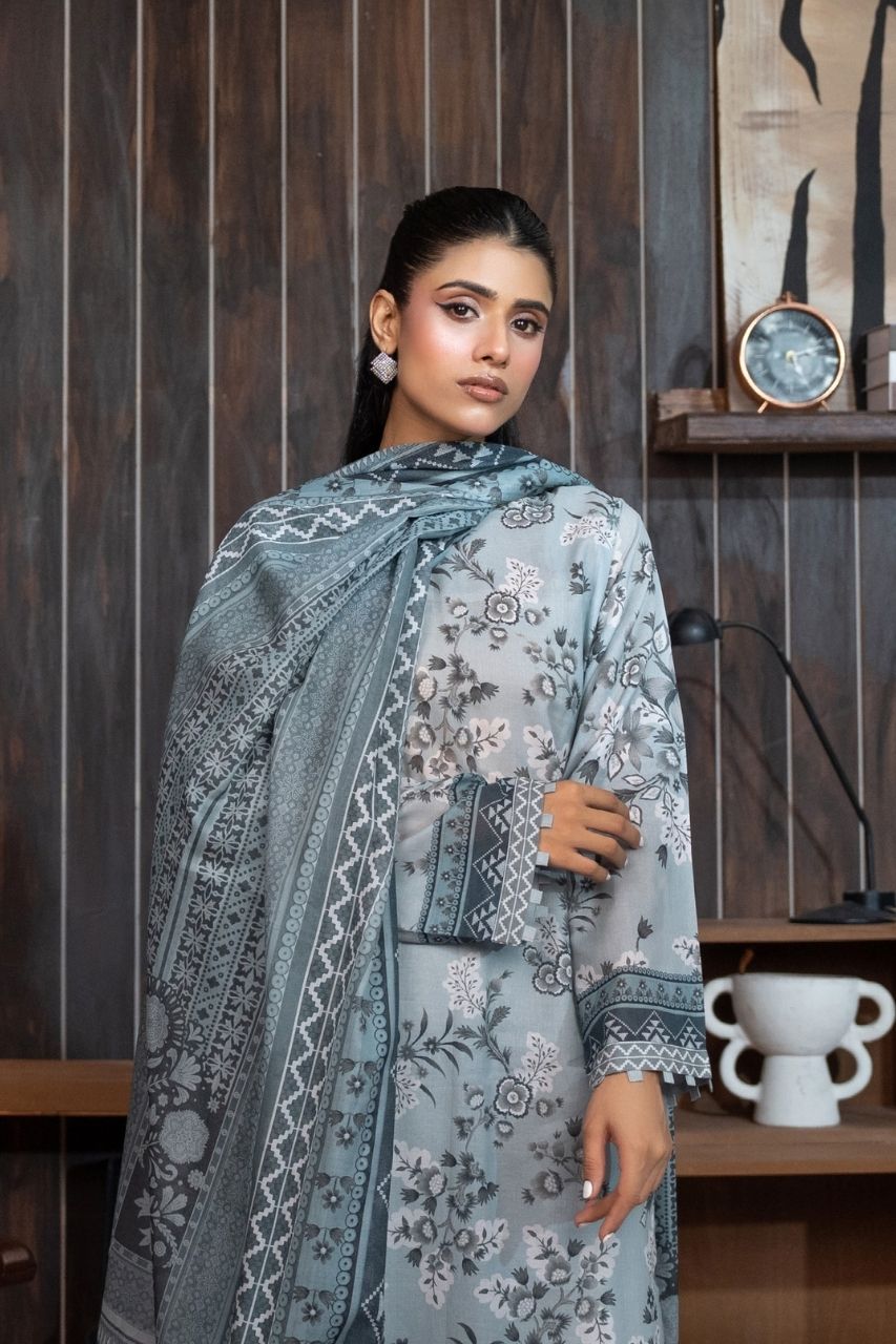Nigaah By Safa Noor Digital Printed Lawn 3PC