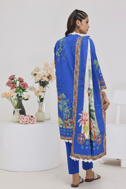 Salina Digital Printed Linen 3PC