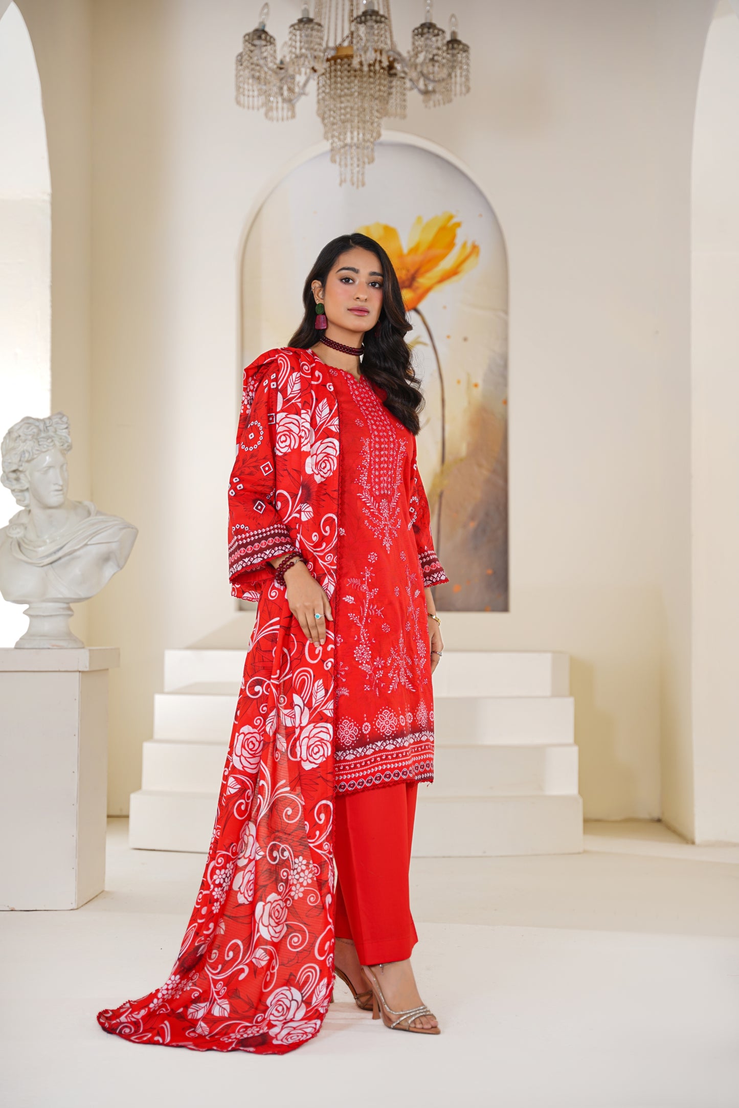 Rang Reza By Anaya Noor Embroidered Bana Dora 3PC