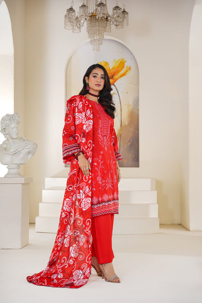 Rang Reza By Anaya Noor Embroidered Bana Dora 3PC
