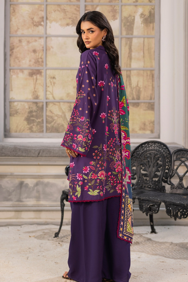 Raiha Luxury Printed Linen 3PC