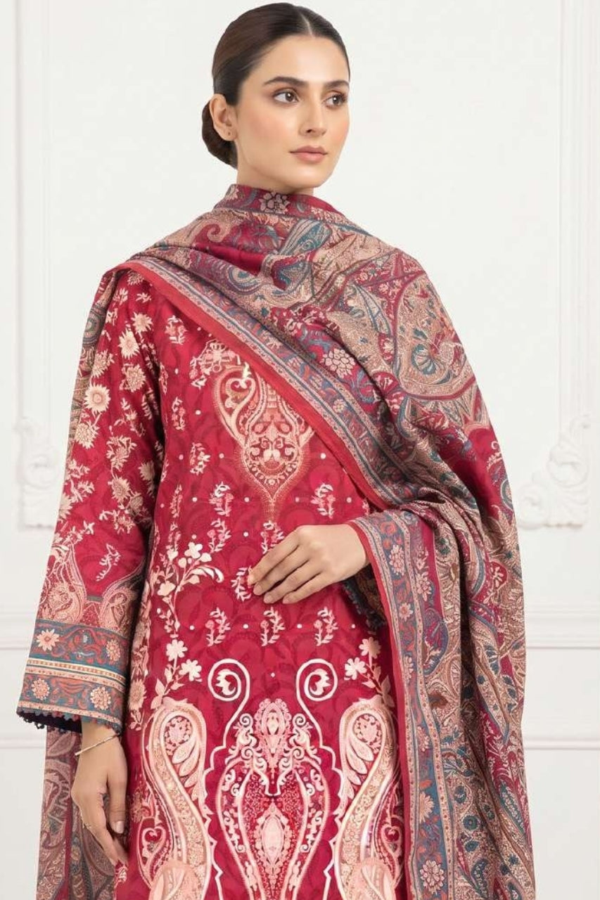 Anaya Digital Printed Linen 3PC