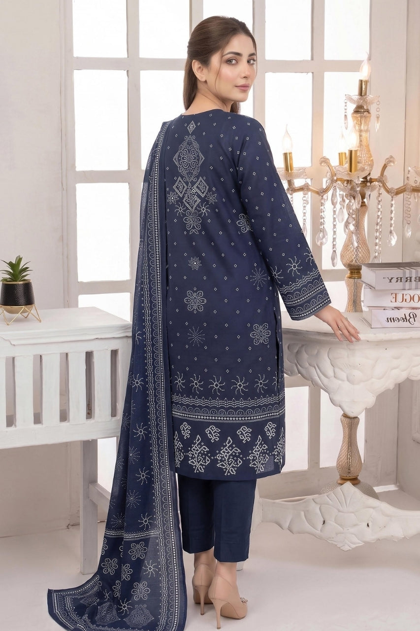 Mashaim Digital Printed Khaddar 3PC