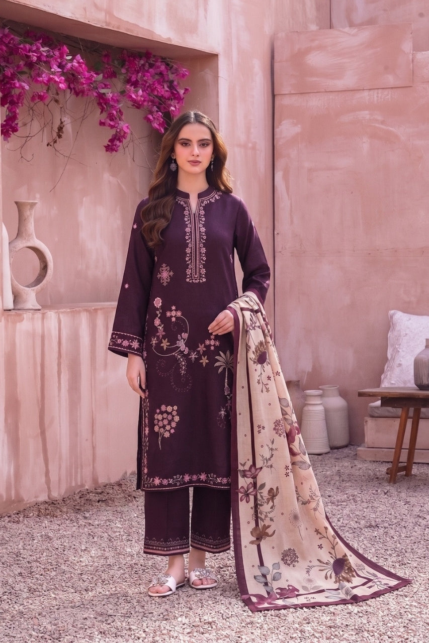Nirvana By Shanaya Digital Printed Linen 3PC