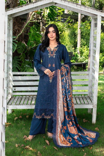 Falak By Feroza Luxury Embroidered Staple 3PC