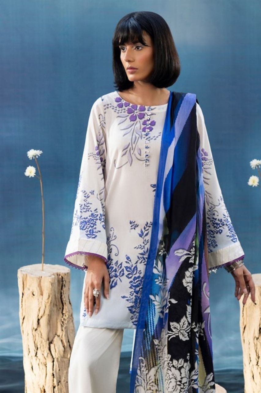 Pehli Kiran By Paltar Premium Printed Lawn 3PC