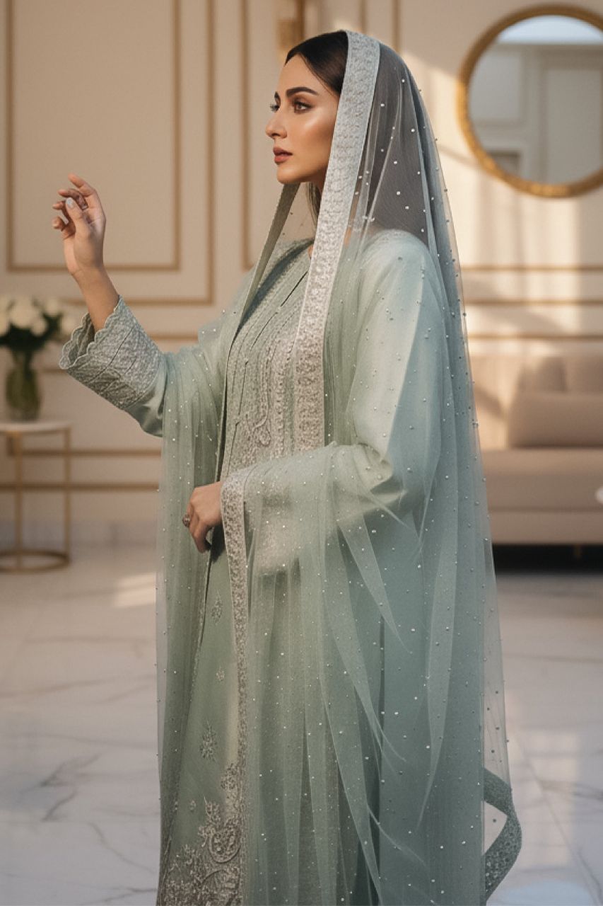 Zaib-o-Zeenat | Dressline | Farsha Sheesha Silk