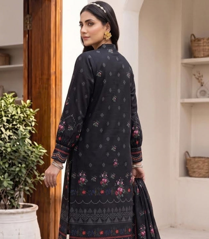 Mashaim Digital Printed Khaddar 3PC