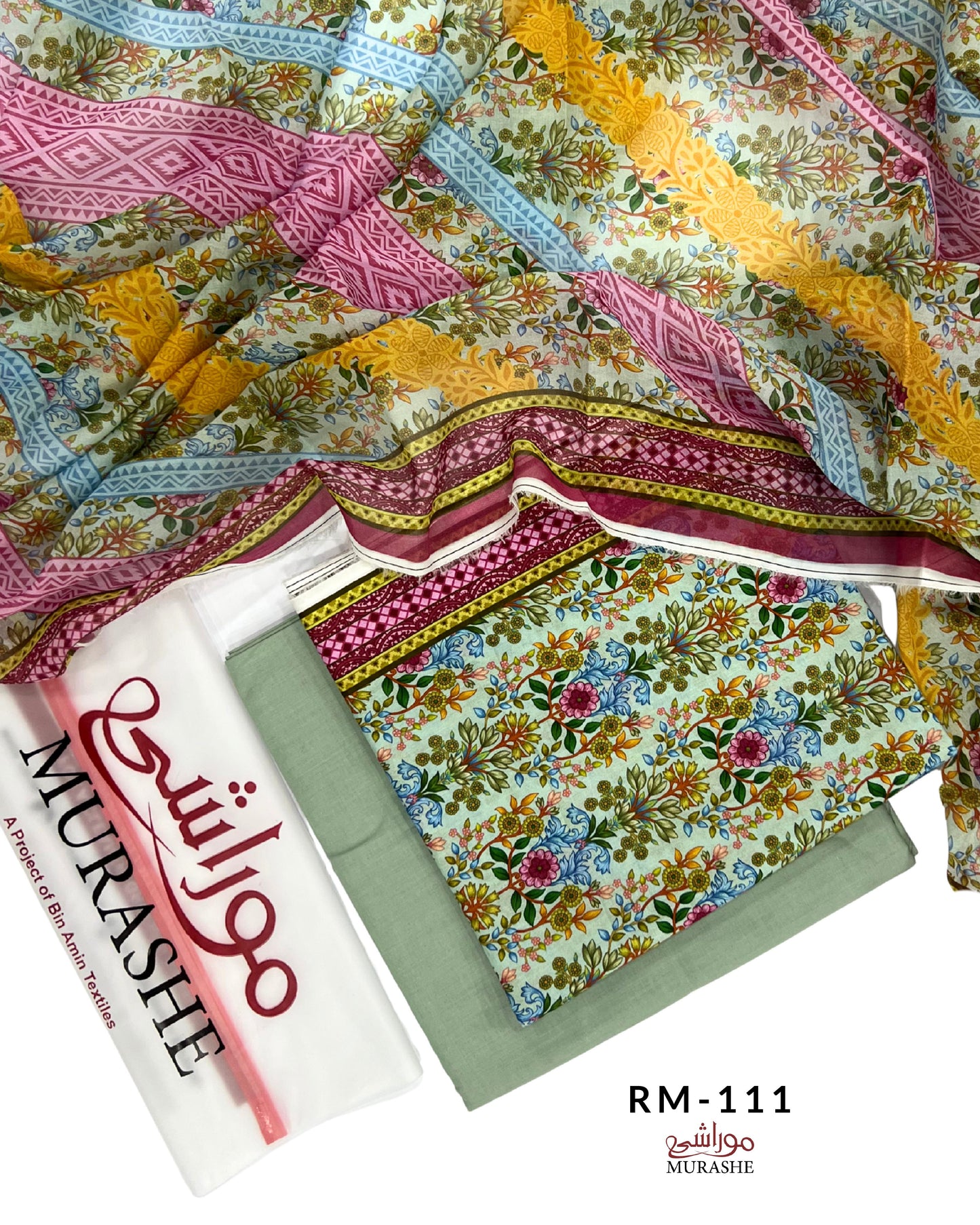 Rijja By Murashe Digital Printed Lawn 3PC