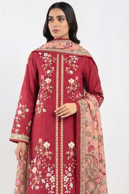 Anaya Digital Printed Linen 3PC
