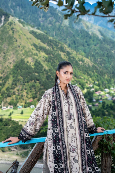 Zesh Airjet Printed Khaddar 3PC