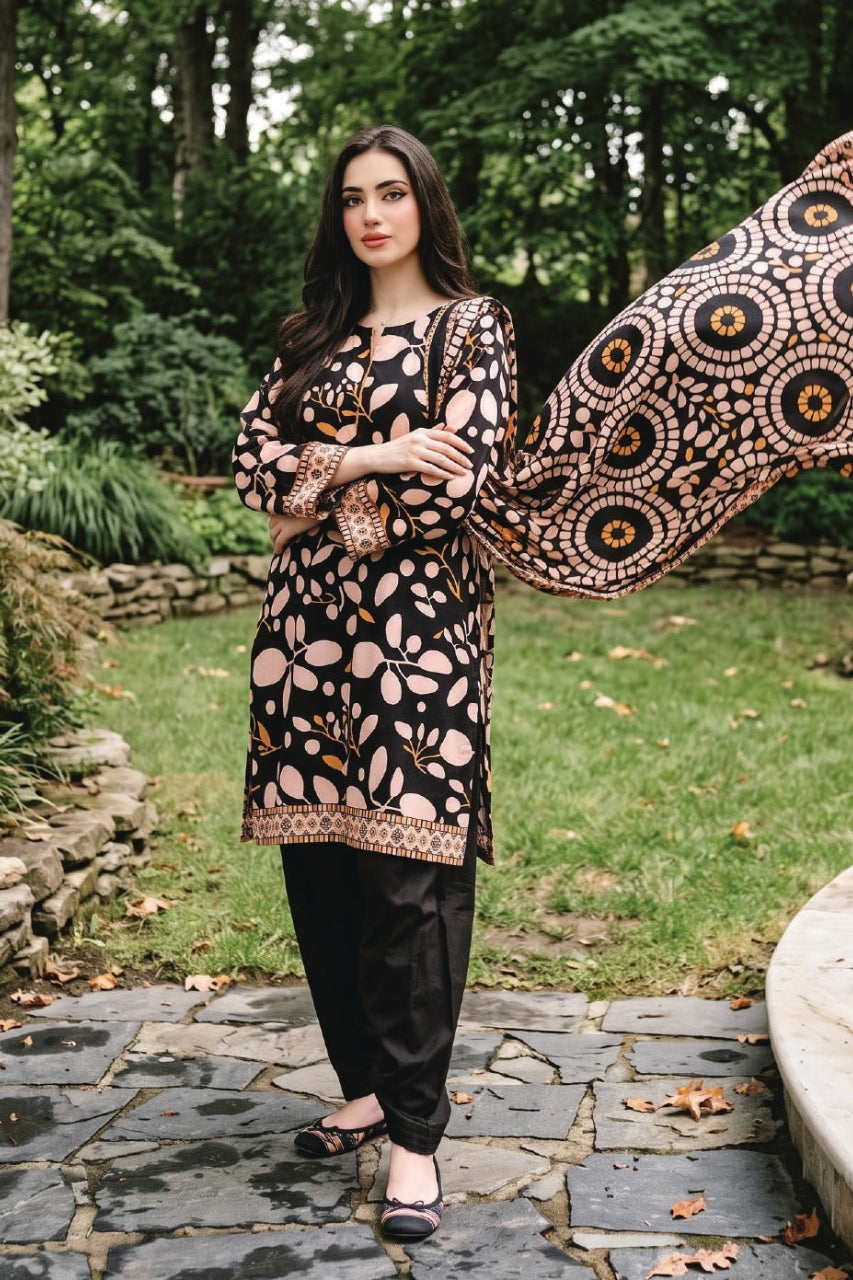 Zesh Digital Printed Khaddar 3PC