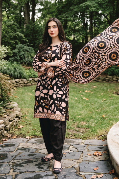 Zesh Digital Printed Khaddar 3PC