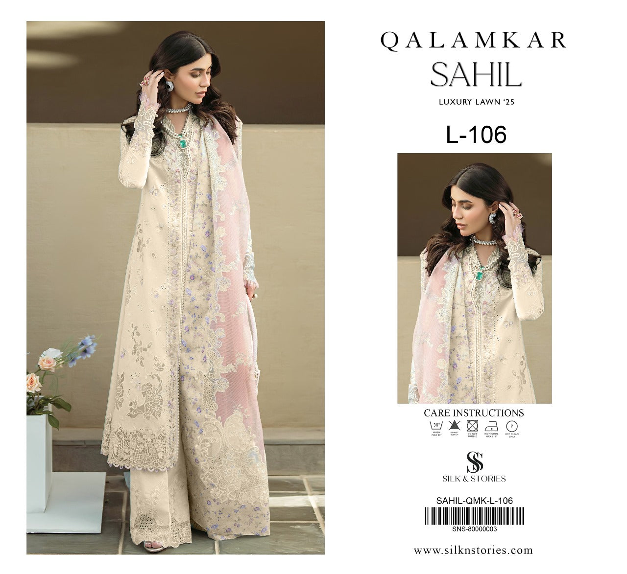 Qalamkar | Luxury Lawn