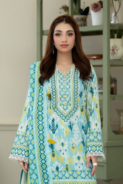 Tabasum By Paltar Premium Printed Lawn 3PC