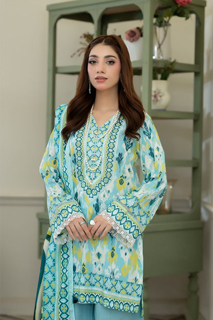 Tabasum By Paltar Premium Printed Lawn 3PC