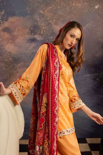 Dill Buro By Paltar Premium Printed Lawn-3PC