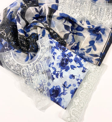 Baroque By Anaya Noor Embroidered 3PC