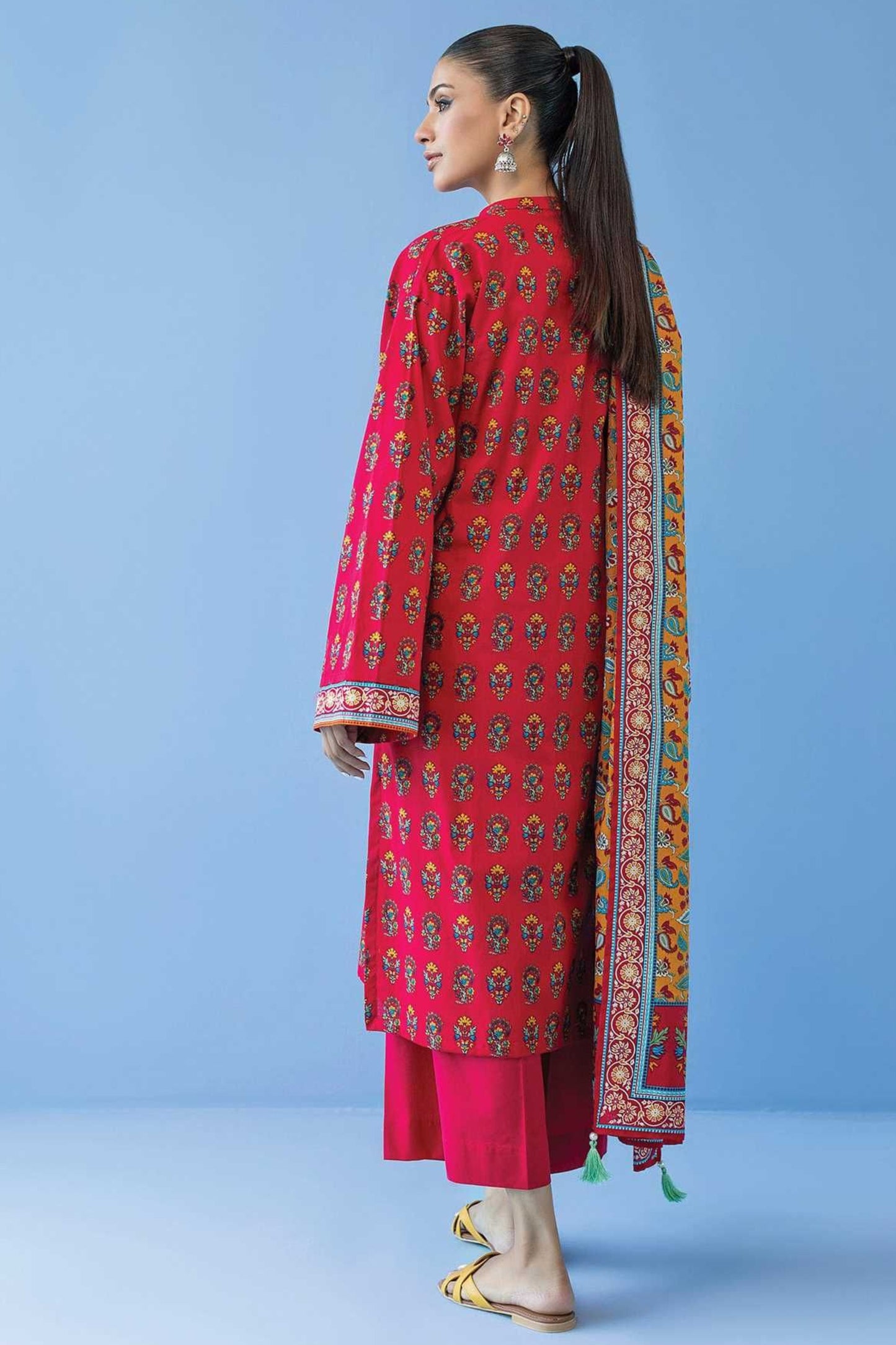 Orient Digital Printed Lawn 3PC