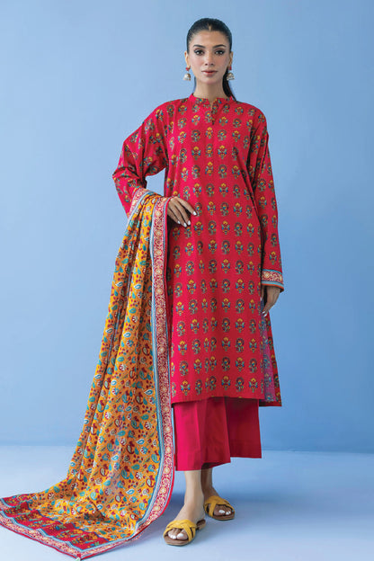 Orient Digital Printed Lawn 3PC
