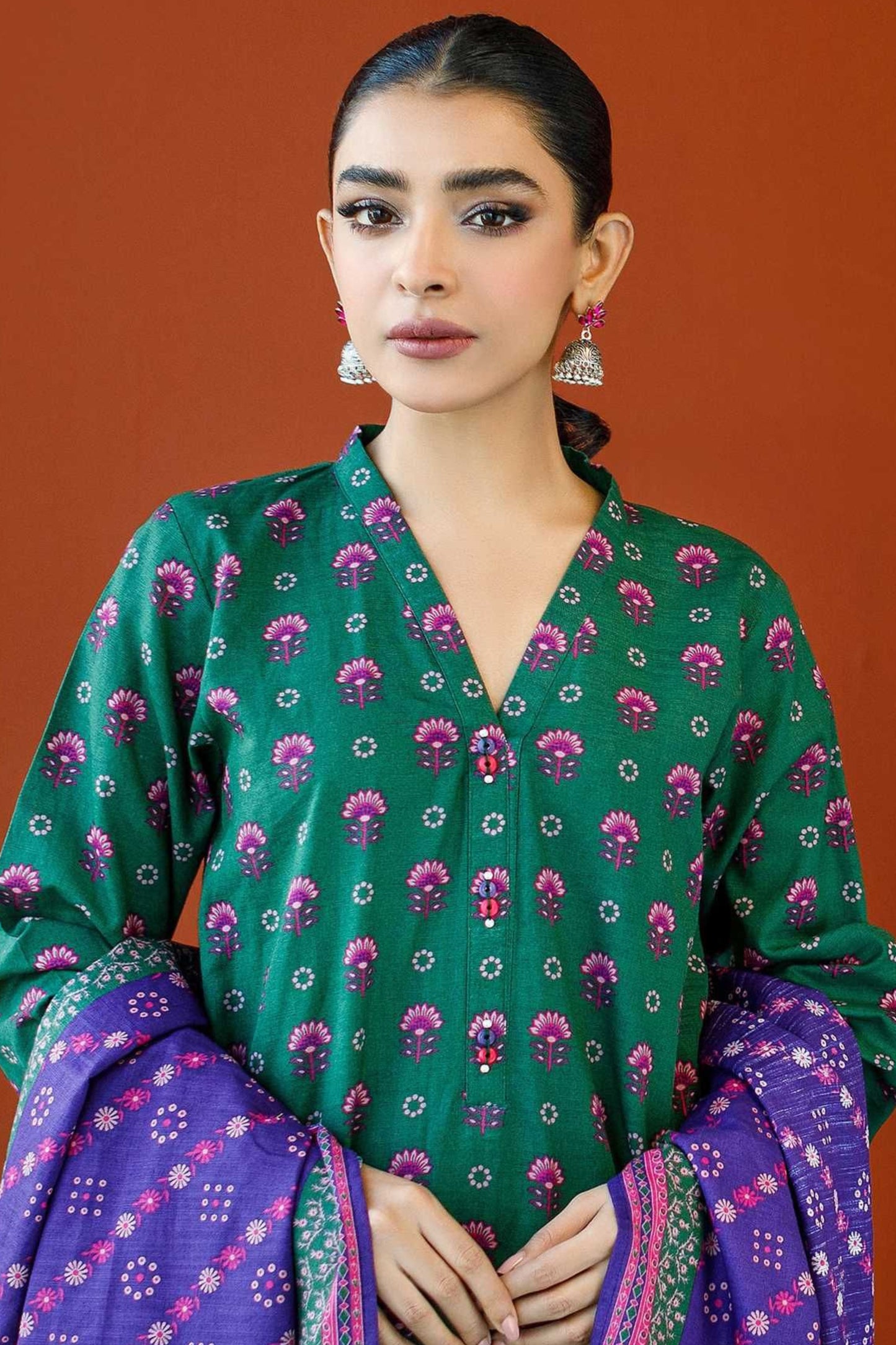 Orient Digital Printed Lawn 3PC