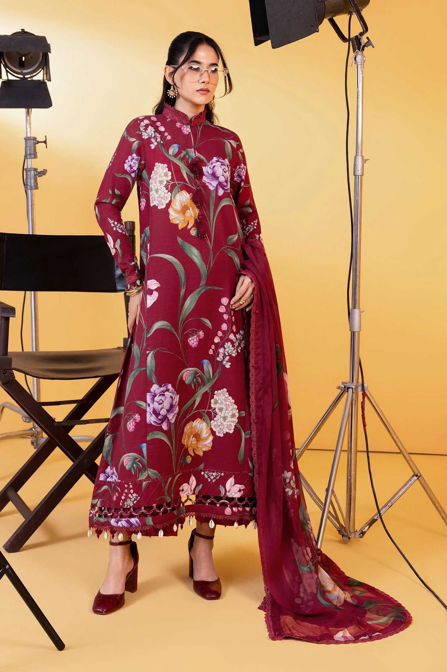 M/Basics By Maria B Digital Printed Lawn 3PC