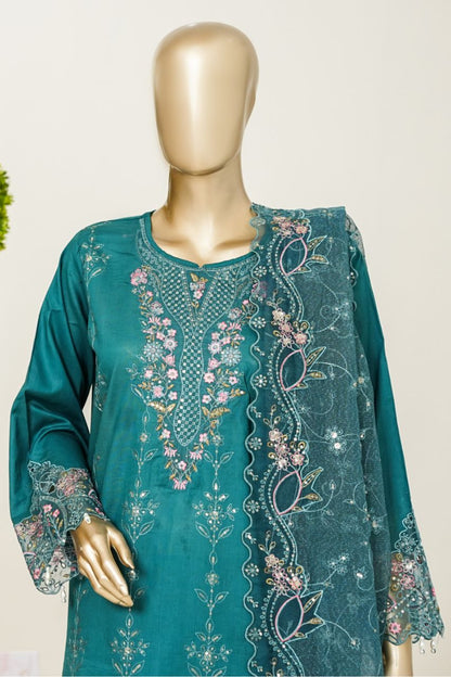 Aifa Luxury Emb Laserkari Dyed Lawn 3PC