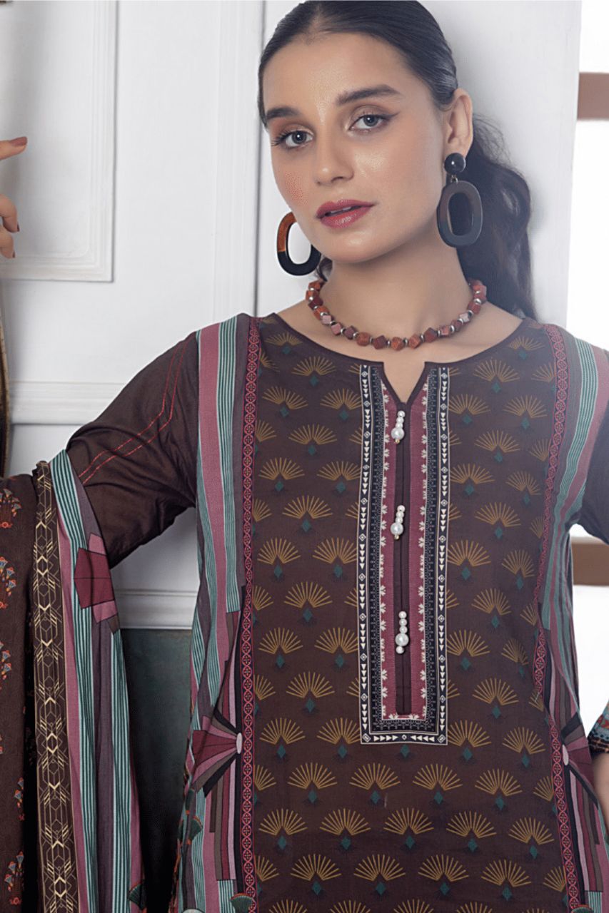 SALINA MID SUMMER COTTON VOL 1 UNSTITCHED WINTER COLLECTION