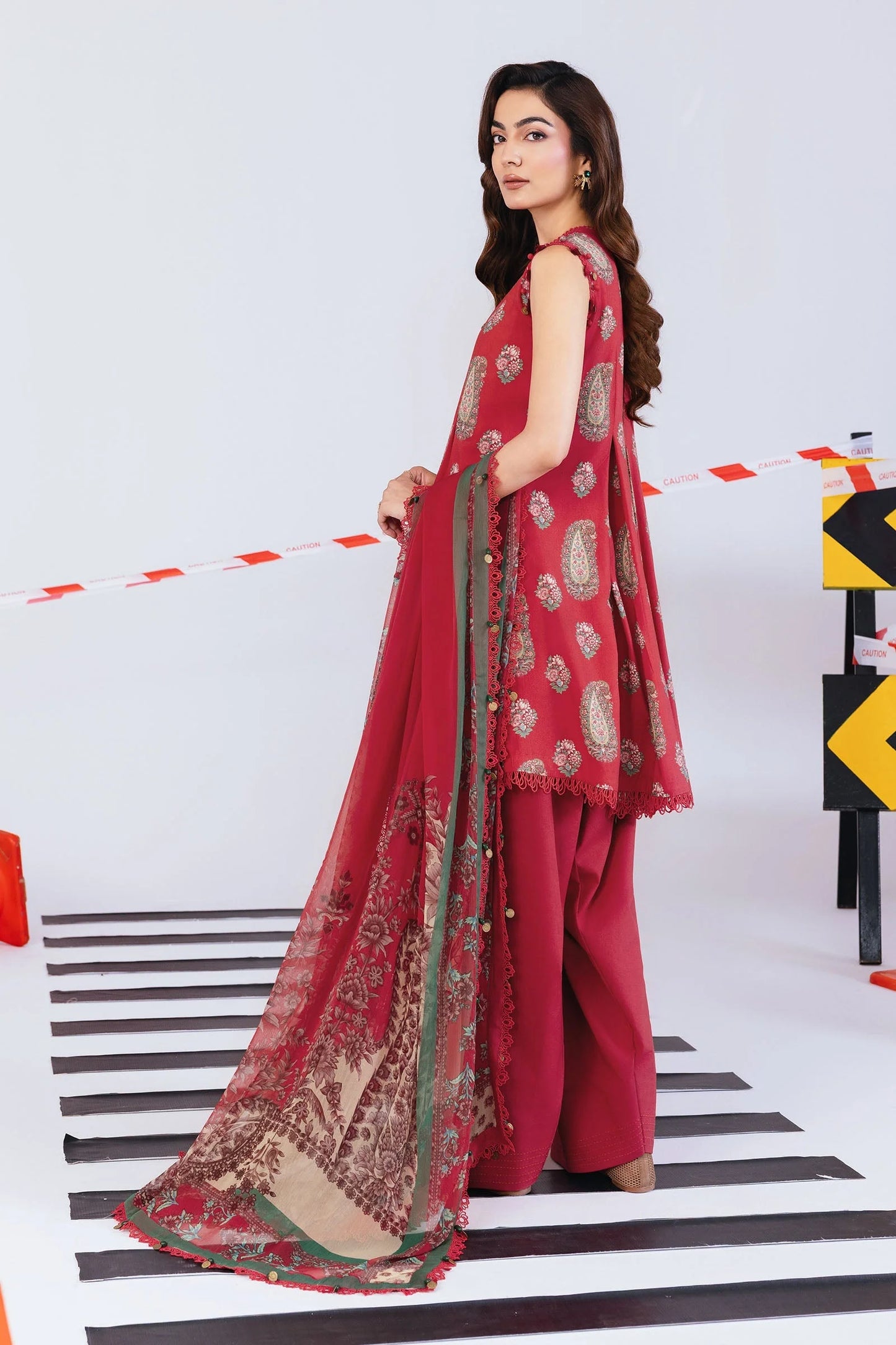 M/Basics By Maria B Digital Printed Lawn 3PC