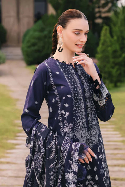 Urbane By Jade Digital Classic Printed Lawn 3PC