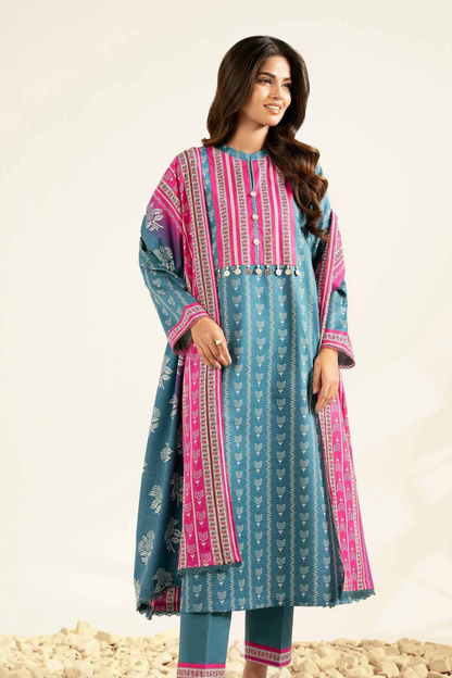 Nishat Digital Printed Lawn 3PC