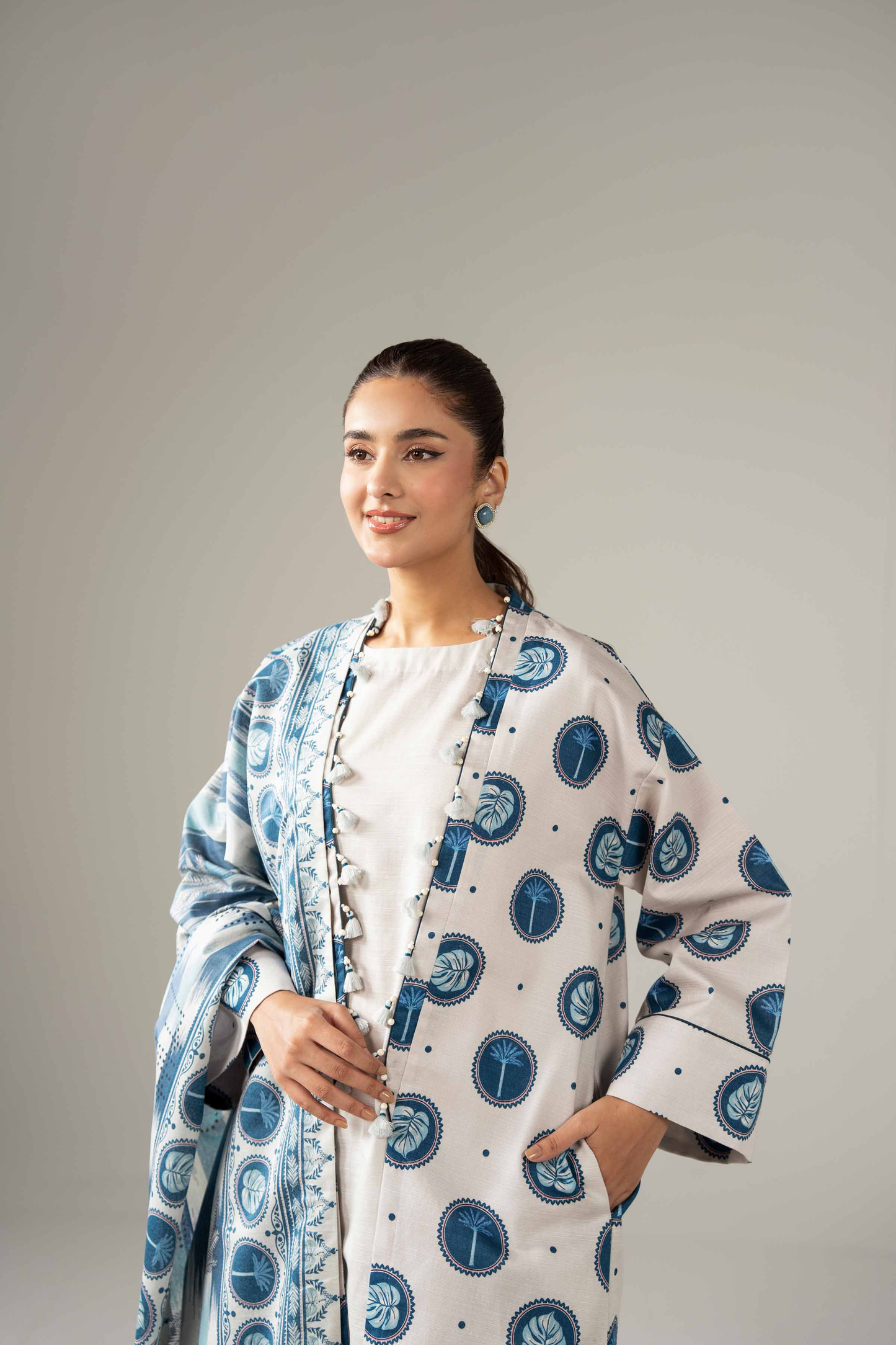 Nishat Digital Printed Lawn 3PC