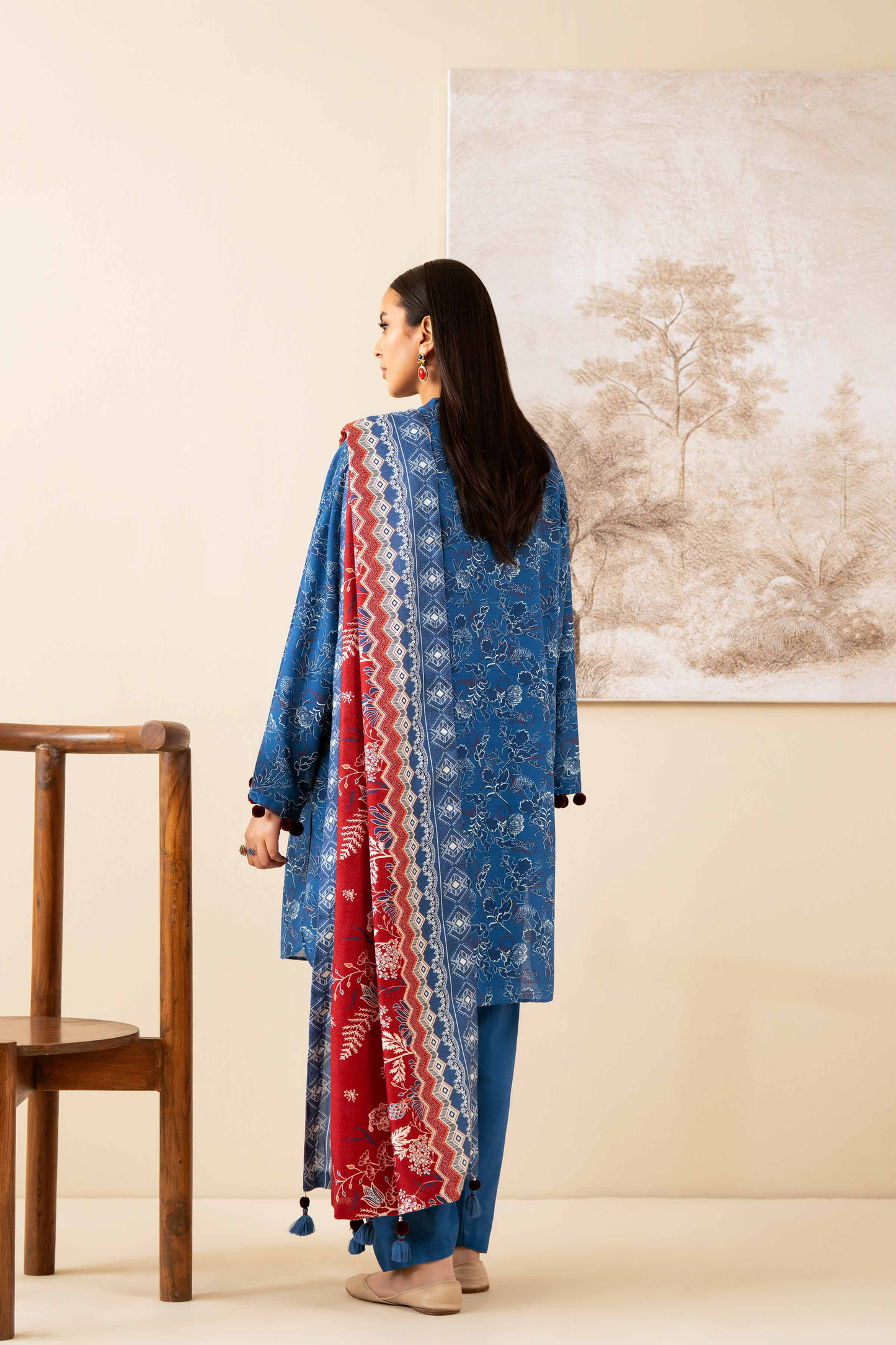 Nishat Digital Printed Lawn 3PC