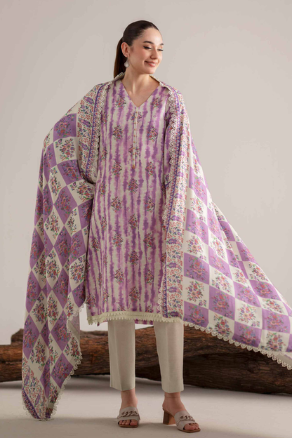 Nishat Digital Printed Lawn 3PC