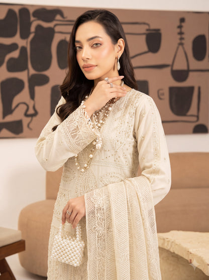 Mirari Luxury Embroidered Lawn 3PC